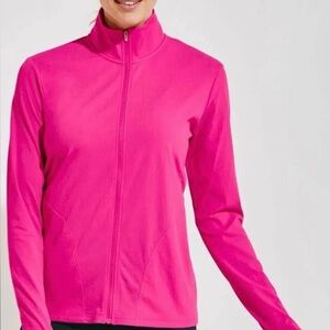 Coolibar Vibrant Hot Pink Fuschia Sun Protection Jacket SPF 50+